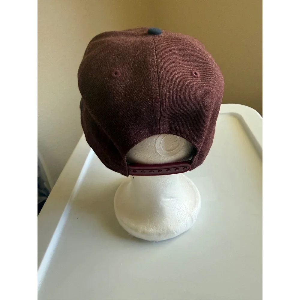 New Era 9FIFTY Cleveland Cavaliers NBA Snapback Hat Wine Red Blue One Size